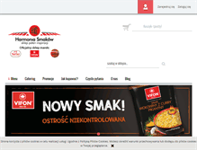 Tablet Screenshot of harmoniasmakow.pl